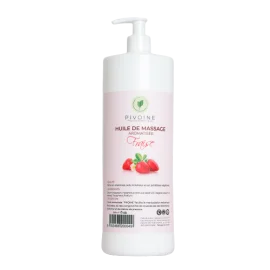 Huile de massage aromatisée fraise